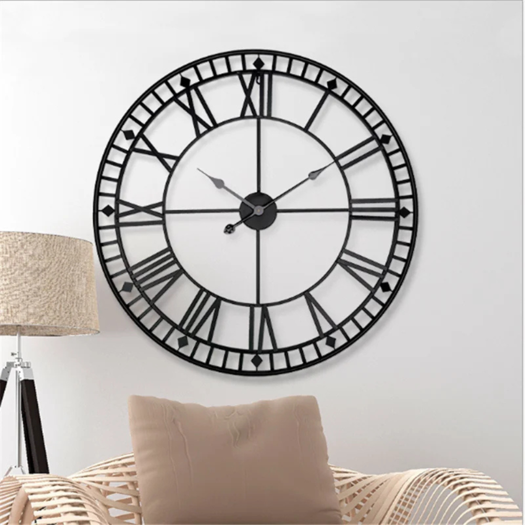 Epohi Retro Wanduhr - Stilvolle Uhr für das Wohnzimmer