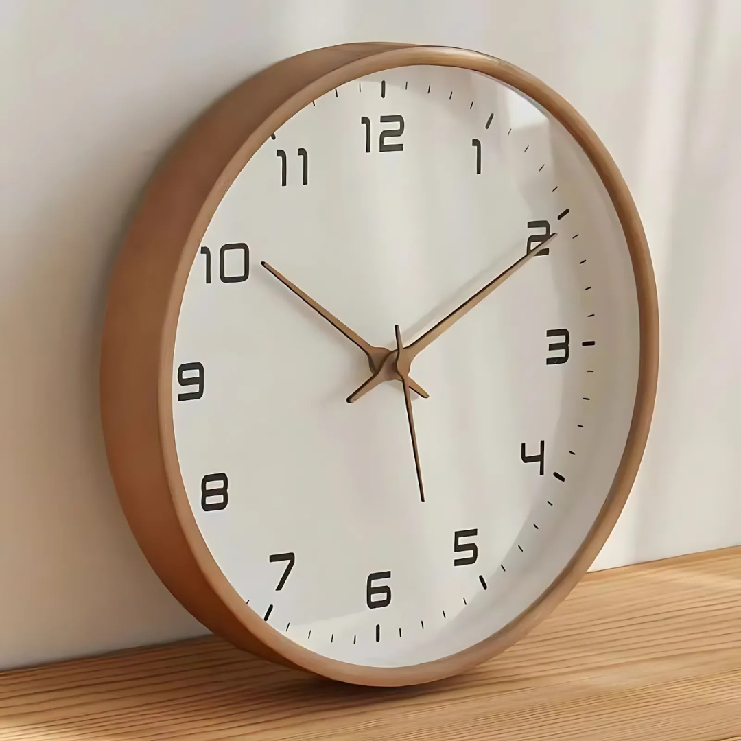 Woodland - Elegante Wanduhr aus Holz für stilvolle Inneneinrichtung