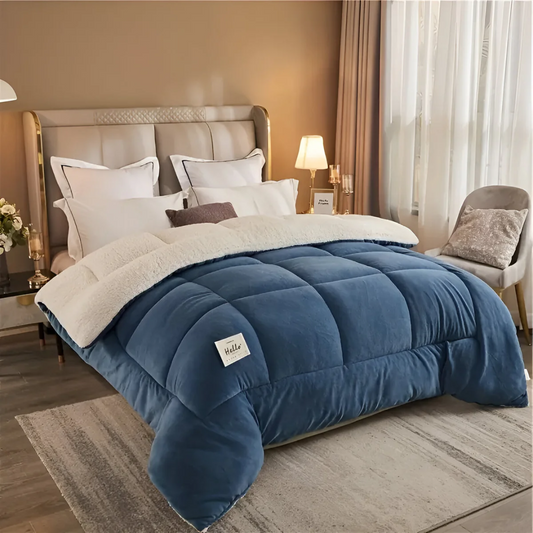 Luxus-Fleece-Bettwäsche-Set 155x220 cm – Ultimativer Komfort, weich und warm für eine gemütliche Schlafparty