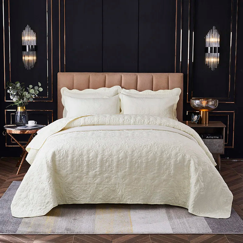 Luxuriöse weiße Baumwollbettdecke für ultimativen Komfort – erhältlich in 150x200 cm und 200x220 cm