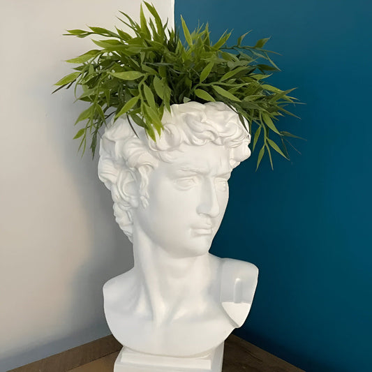 Orlunea - Luxus griechische Gott Vase für künstlerische und elegante Wohnkultur