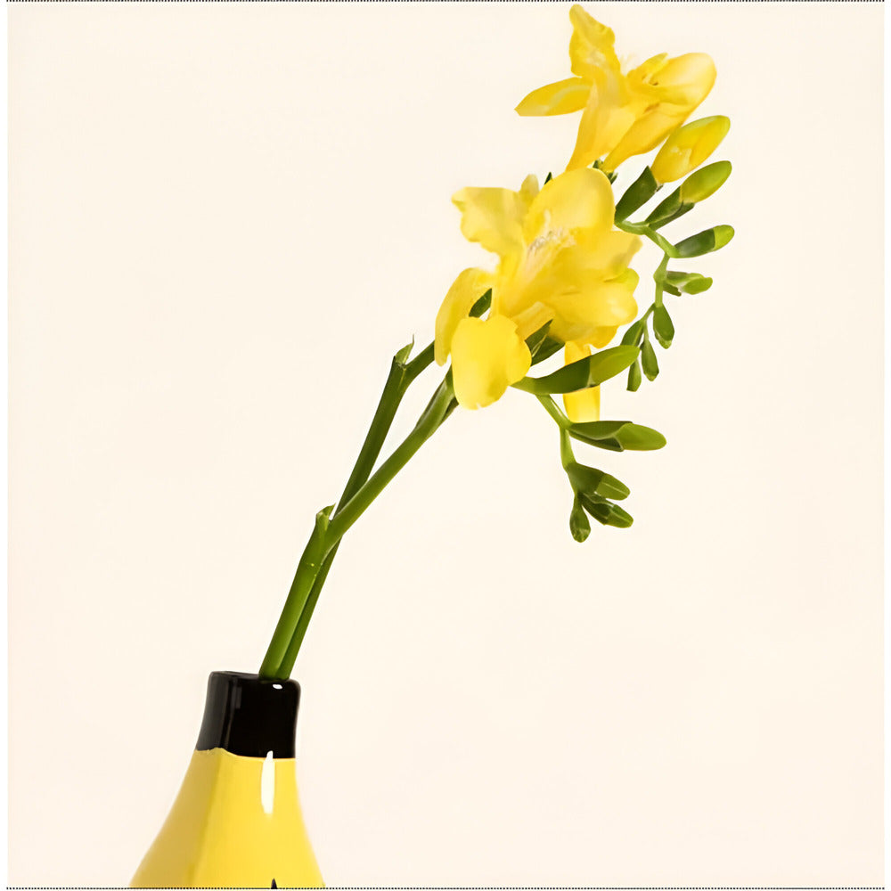 Seralith - Einzigartige moderne dekorative bananenförmige Vase für stilvolle Innenräume
