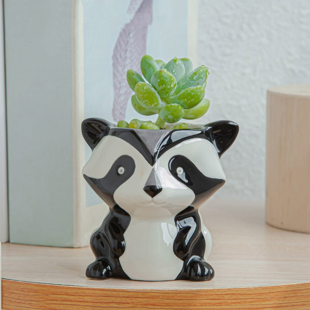 Serenna - Einzigartiger kreativer Tier-Blumentopf für einen verspielten Akzent im Haus oder Garten