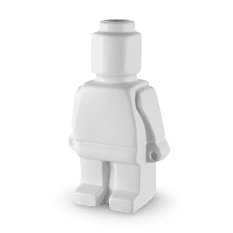 Larissa - Moderner Roboter-Design Geflochtener Blumentopf für eine Einzigartige Gartengestaltung