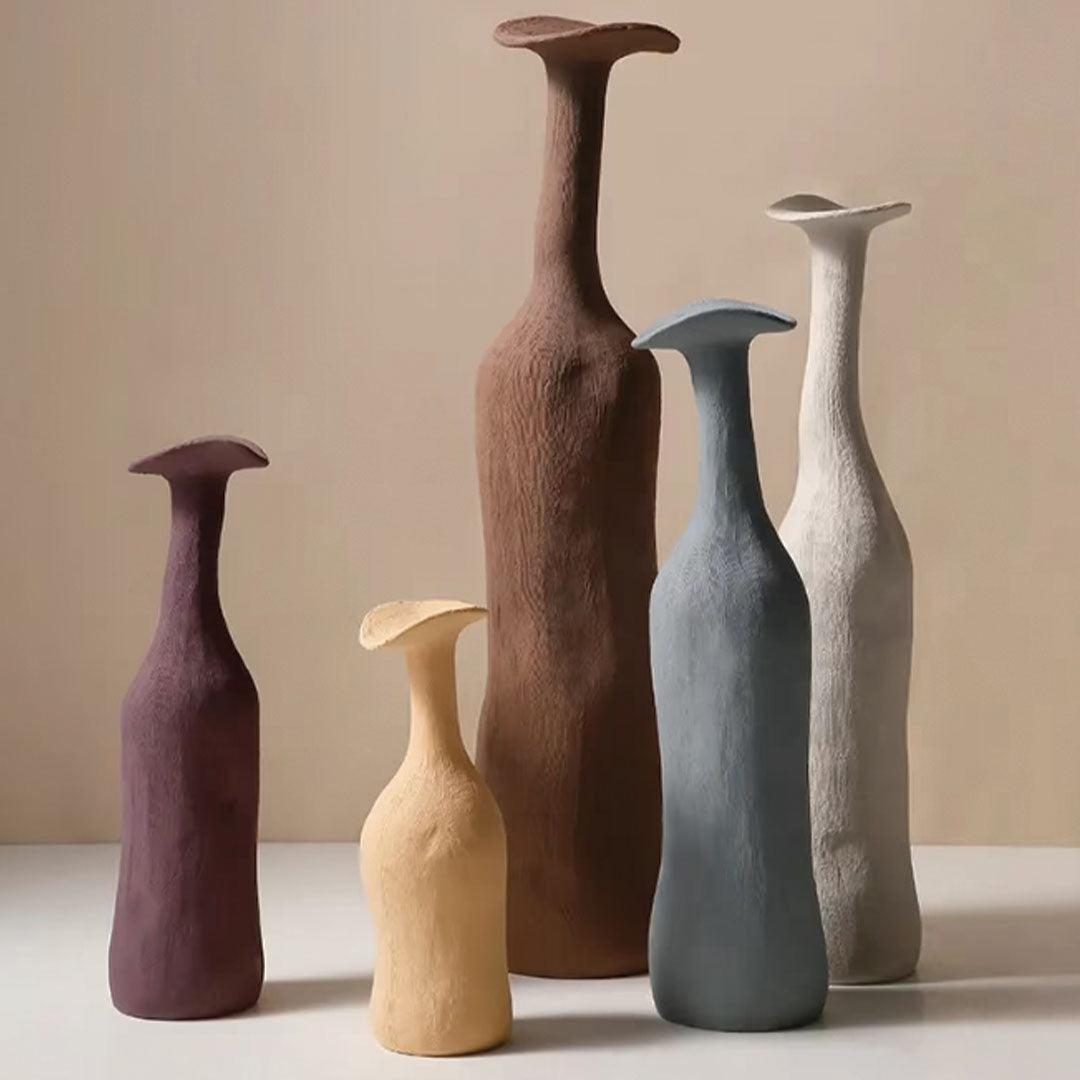 Morandi Moderne Keramikvase – Schickes und Elegantes Dekorationselement