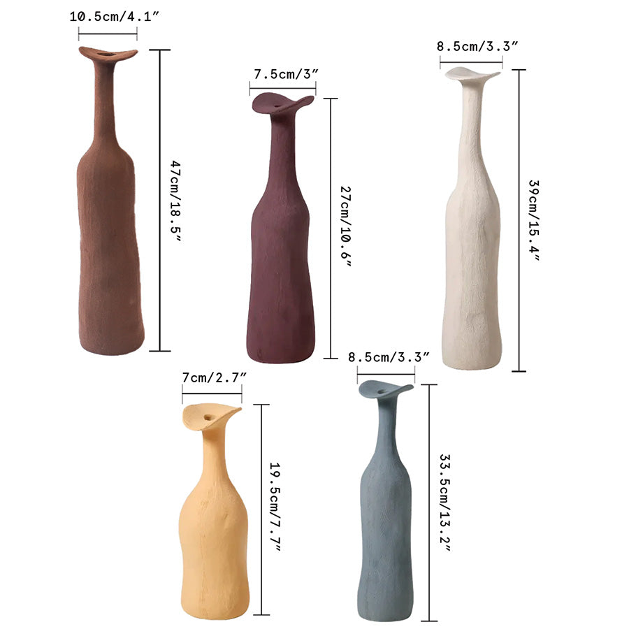 Morandi Moderne Keramikvase – Schickes und Elegantes Dekorationselement