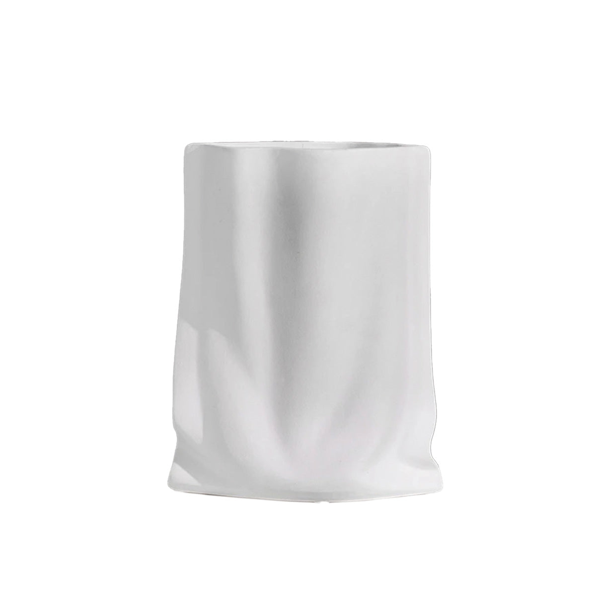 Elegante gefaltete Blumenvase | Perfekte zeitgenössische Dekoration für alle Ihre Räume