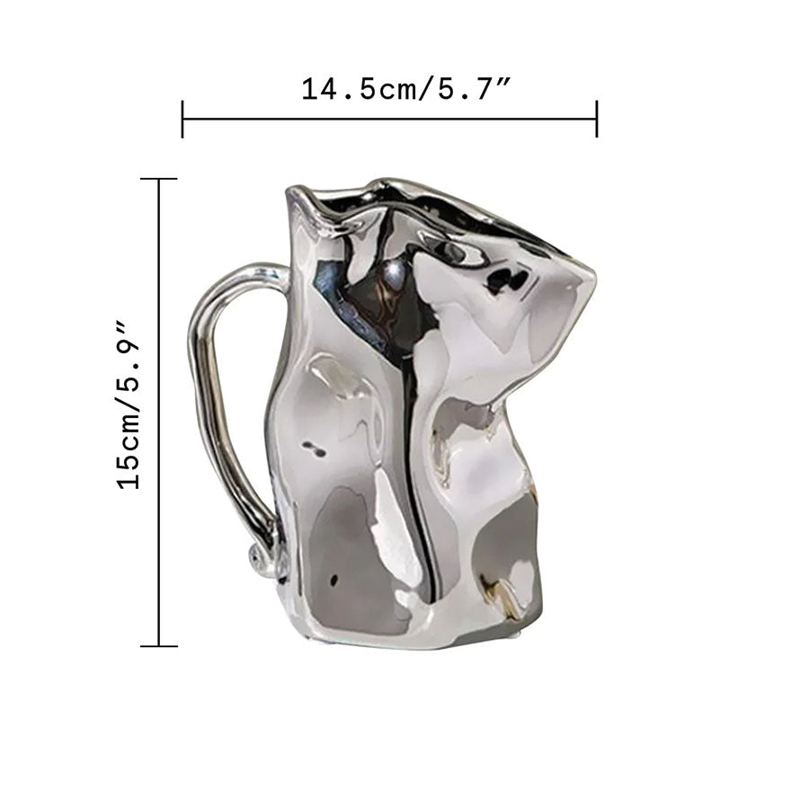 Gefaltete Kaffeetassenvase