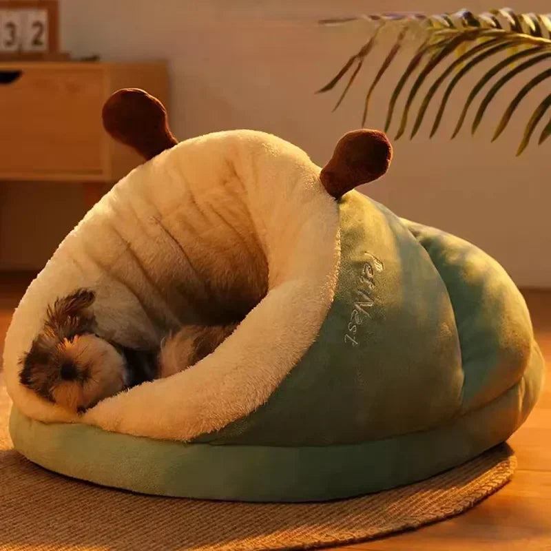 Luxus Klappbares Hundebett - Perfekt für warme und komfortable Winterfreude