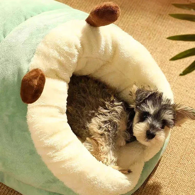 Luxus Klappbares Hundebett - Perfekt für warme und komfortable Winterfreude