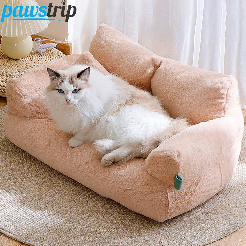 Luxus-Katzenbett für warmes Winterkuscheln und ultimativen Komfort