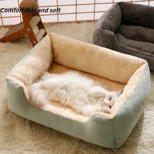Universelles bequemes Kissenbett für Katzen und Hunde für ultimativen Kuschelgenuss