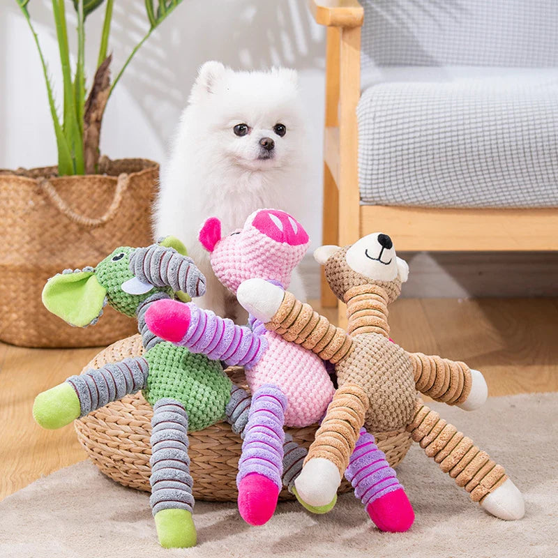 Niedliche Elefantenspielzeuge für Hunde und Katzen für zusätzlichen Spaß