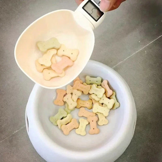 Entdecken Sie die PetPrecision Luxe LCD-Waage für präzise Ernährungsüberwachung