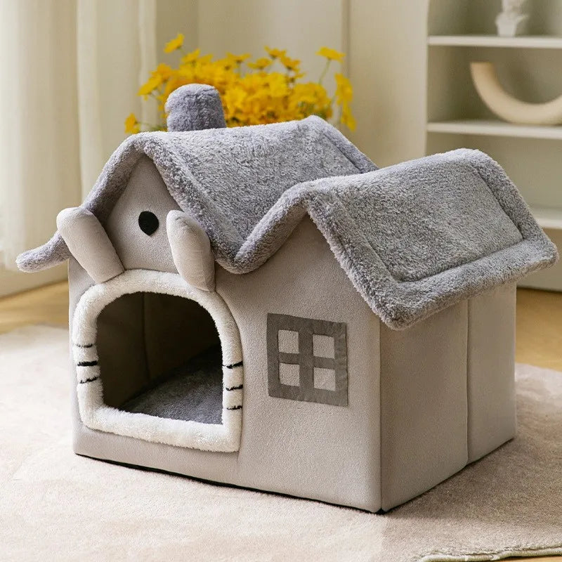 Bequemes faltbares Hundebett für kleine Haustiere
