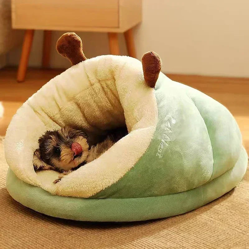 Luxus Klappbares Hundebett - Perfekt für warme und komfortable Winterfreude