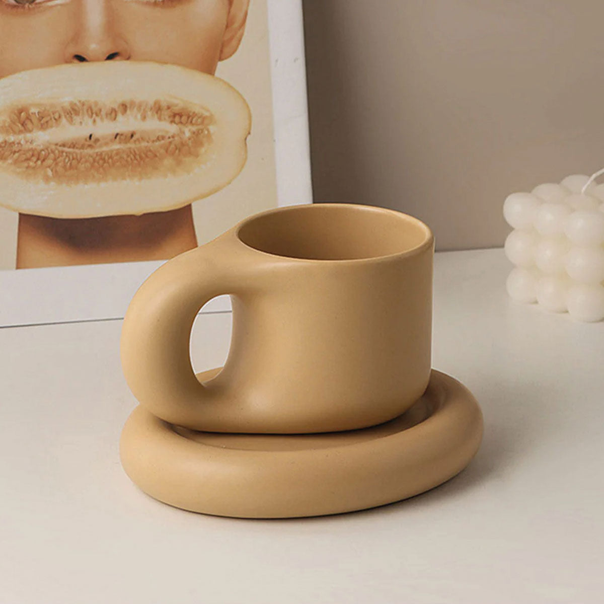 Elegante langlebige Keramik-Espressotasse – Perfekt für Ihre Premium-Kaffees