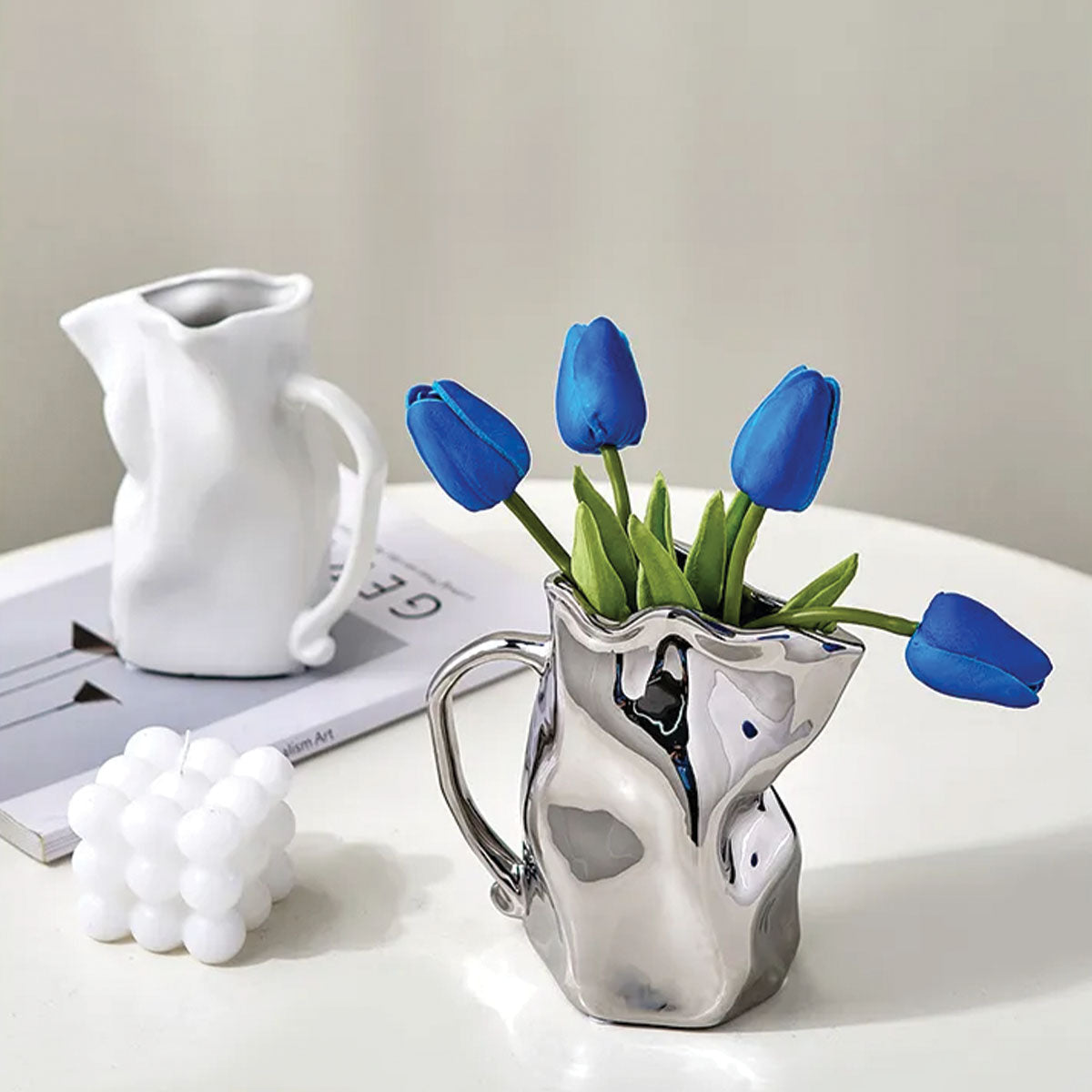 Gefaltete Kaffeetassenvase