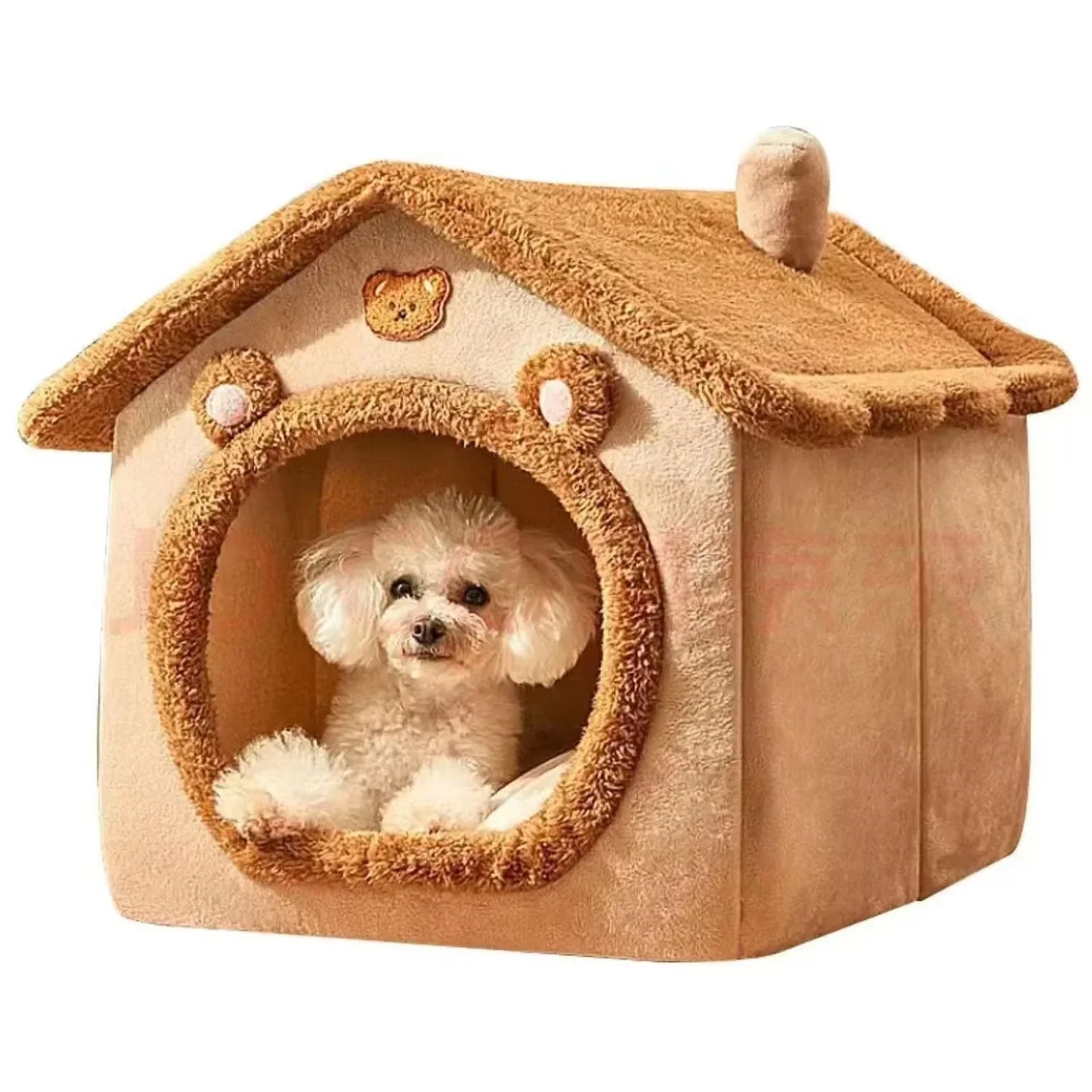 Ganzjahres-Hundehütte für kleine Hunde