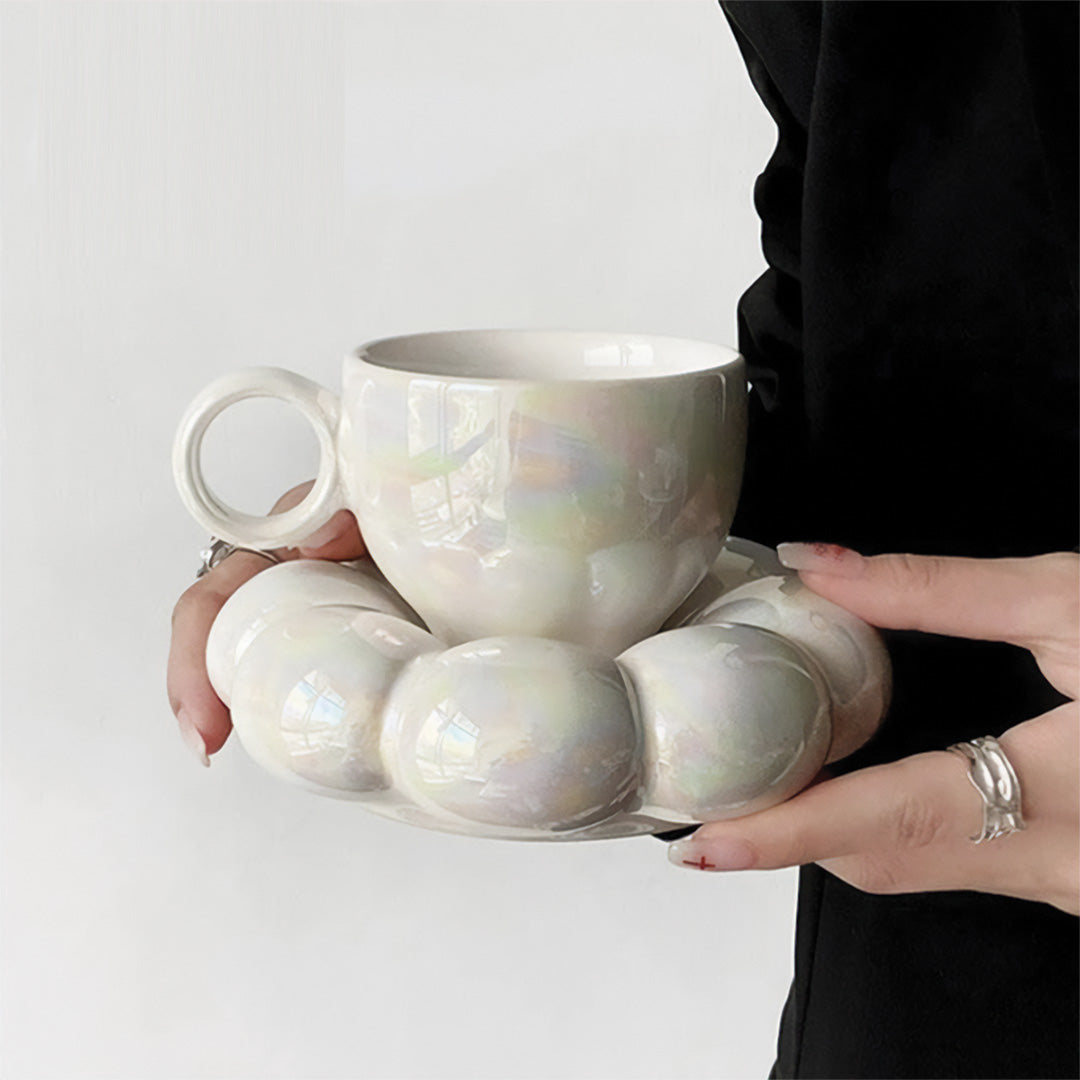 Elegante Sonnenblumen-Tasse mit Blumenmuster Perfekt für ein schönes Frühstück