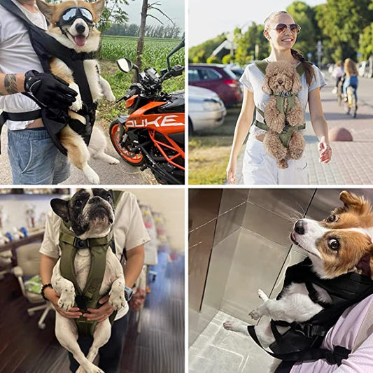 Vielseitiger freihändiger Hund Rucksack für einfachen und bequemen Transport