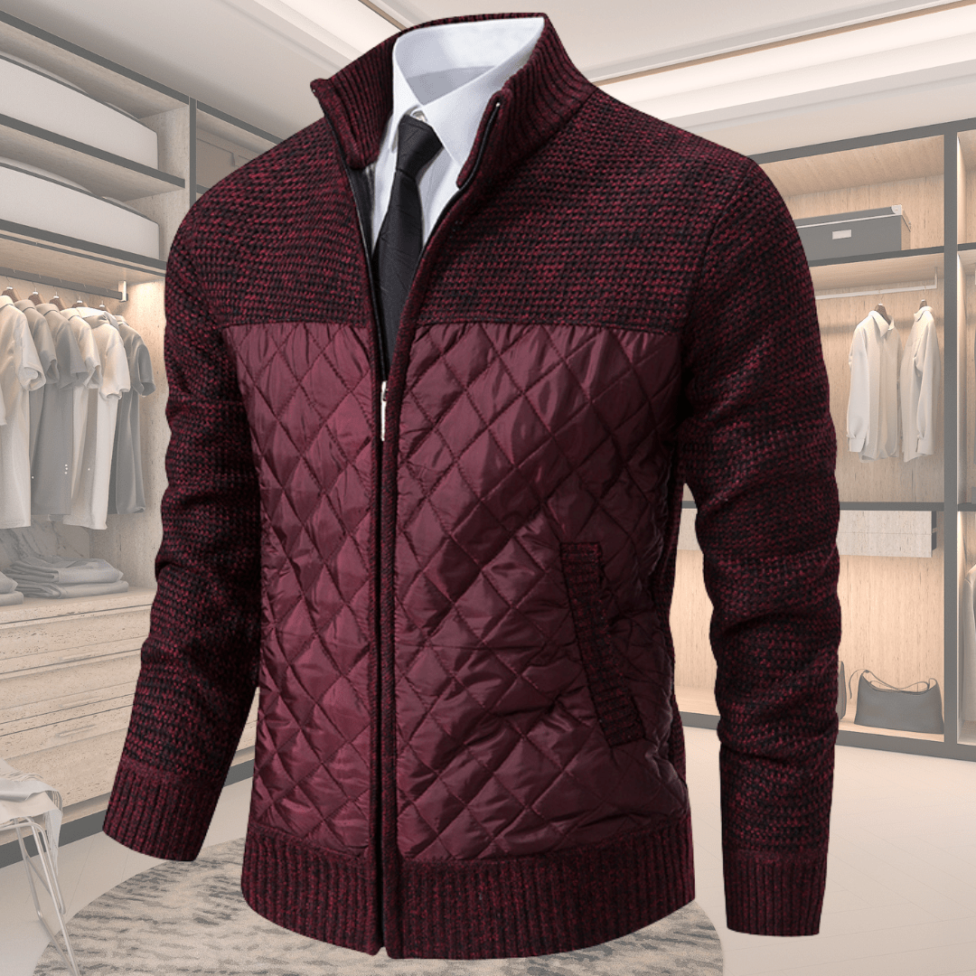 Felix - Elegant High Collar Sweater for a Stylish Look