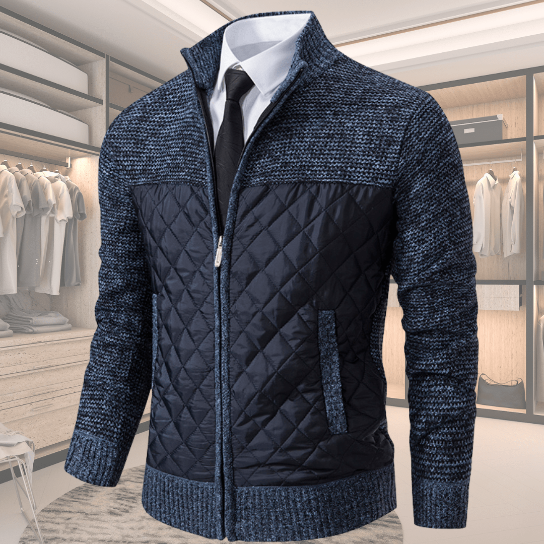 Felix - Elegant High Collar Sweater for a Stylish Look