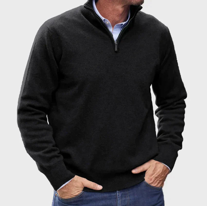 Jonas – Comfortable Italian Knitted Sweater for Everyday Style