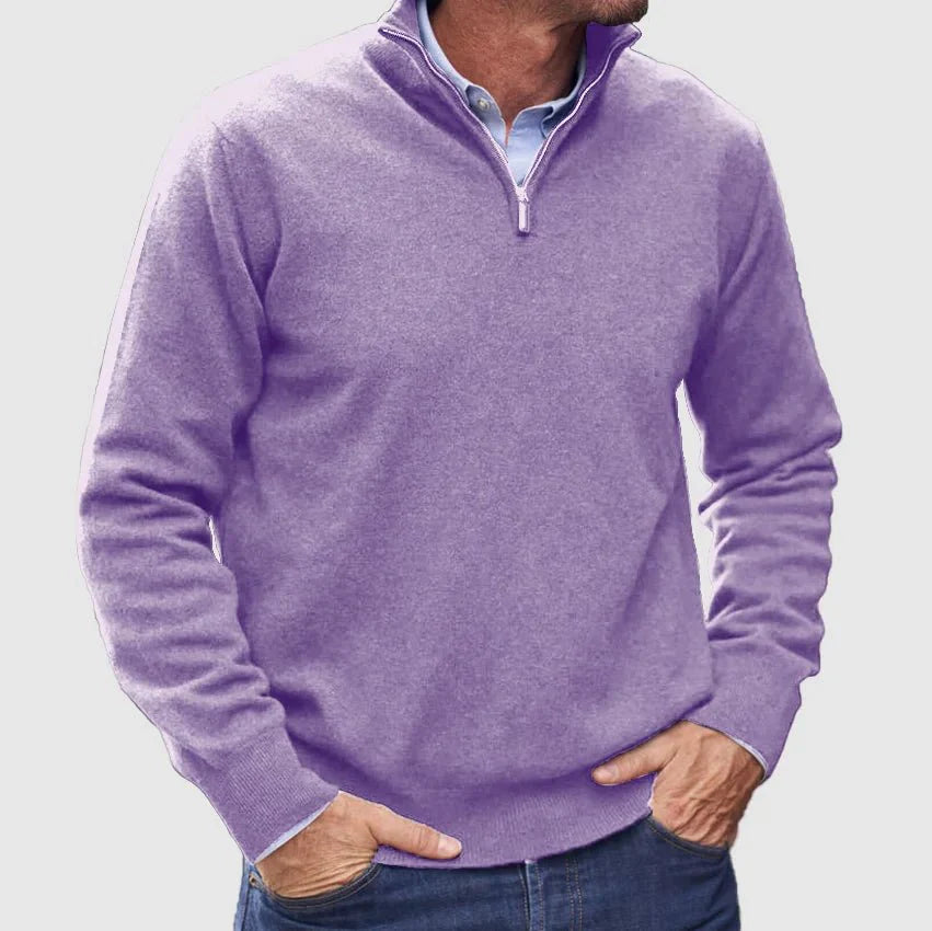 Jonas – Comfortable Italian Knitted Sweater for Everyday Style
