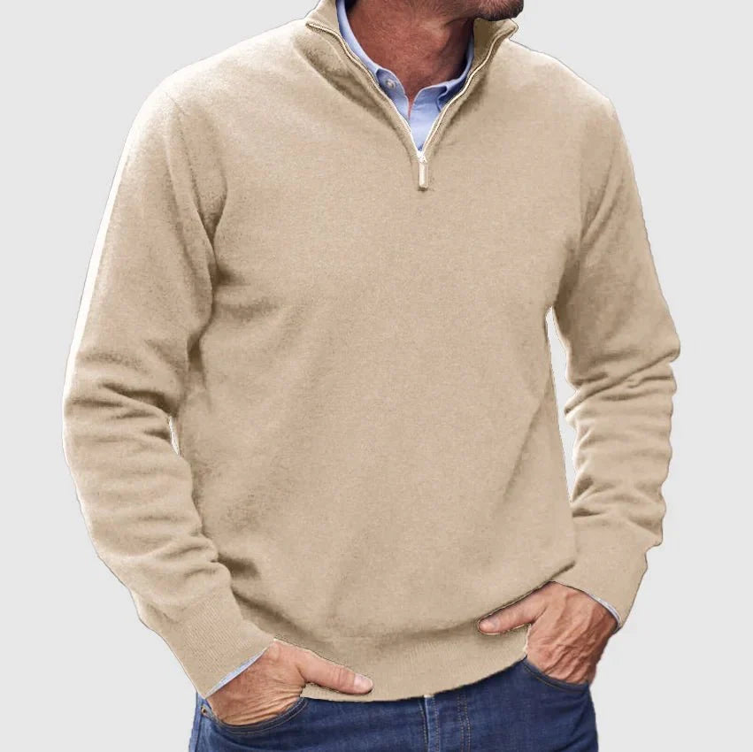 Jonas – Comfortable Italian Knitted Sweater for Everyday Style