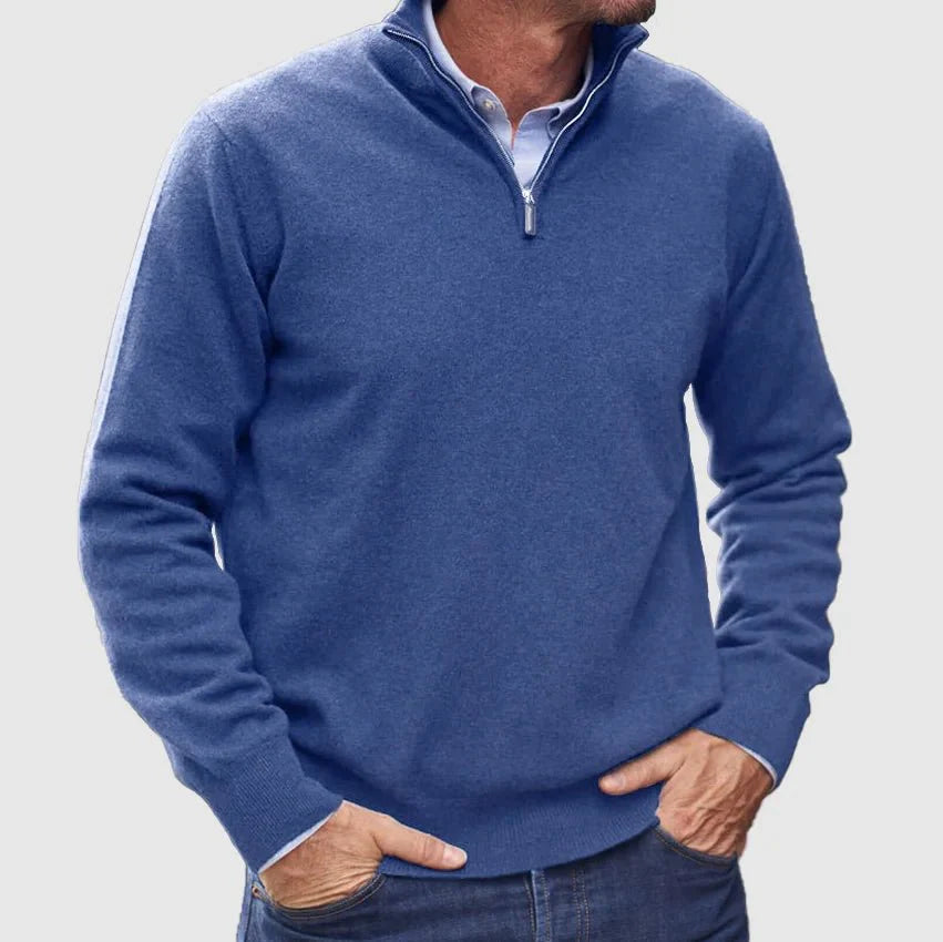 Jonas – Comfortable Italian Knitted Sweater for Everyday Style