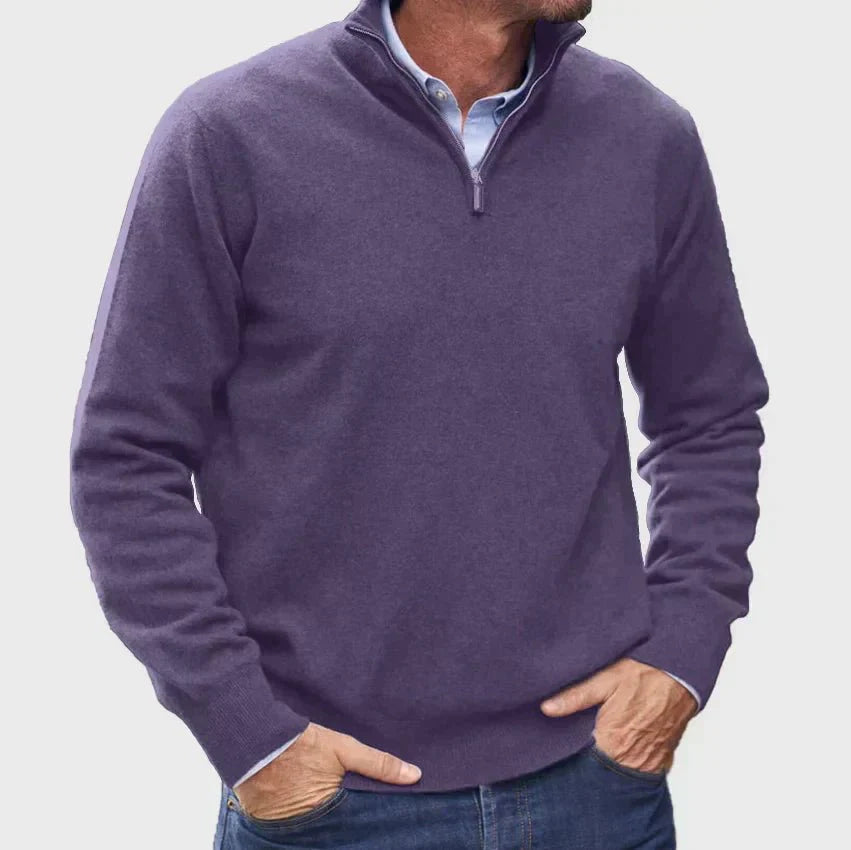 Jonas – Comfortable Italian Knitted Sweater for Everyday Style