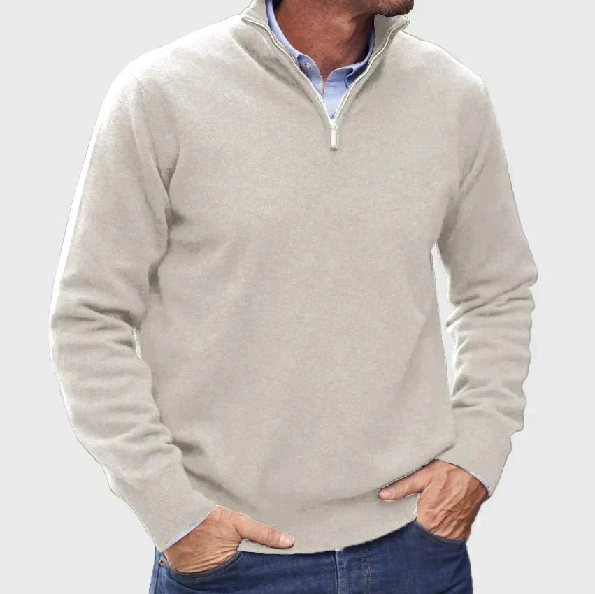 Jonas – Comfortable Italian Knitted Sweater for Everyday Style