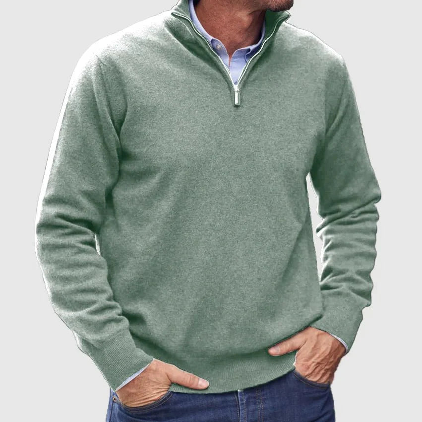 Jonas – Comfortable Italian Knitted Sweater for Everyday Style