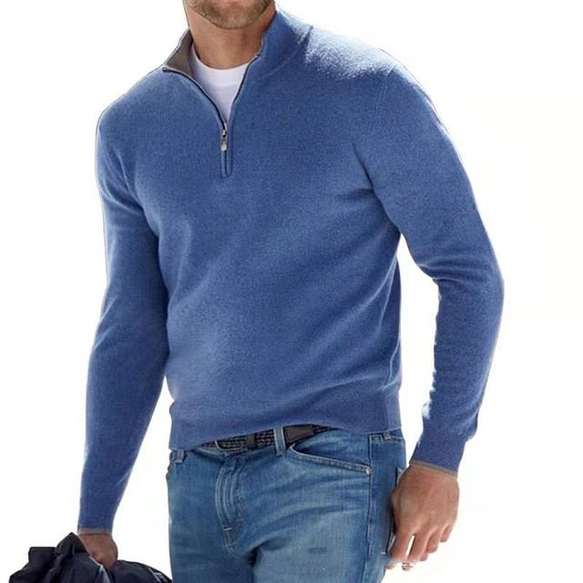 Leon – Stylish Zip-Up Pullover for the Perfect Comfort