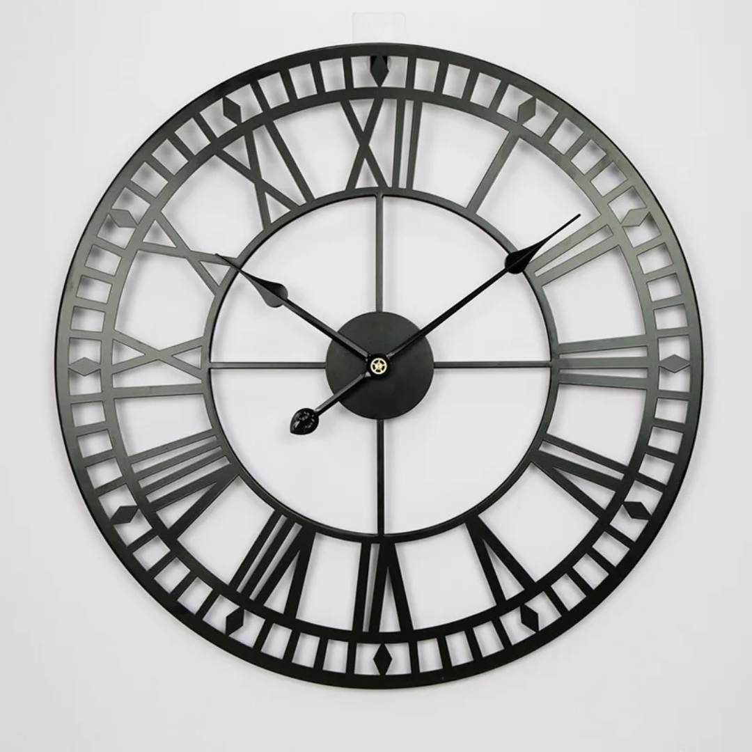 Epohi Retro Wanduhr - Stilvolle Uhr für das Wohnzimmer