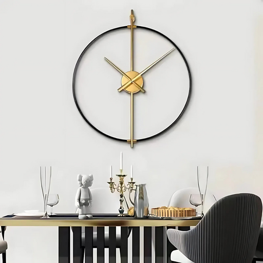 Timenis - Große stilvolle Wanduhr für ein modernes Interieur