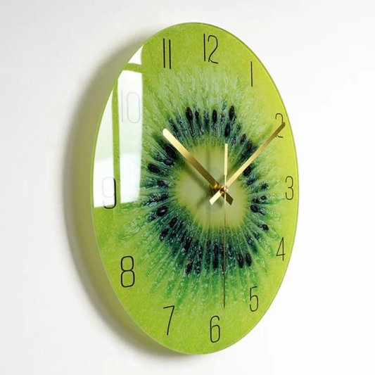 Stilvolle große moderne Wanduhr – elegante dekorative Uhr für Küche und Wohnzimmer