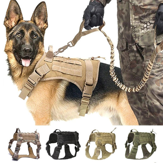 Verstellbares taktisches Sicherheitsgeschirr für Hunde für ultimativen Komfort und Sicherheit