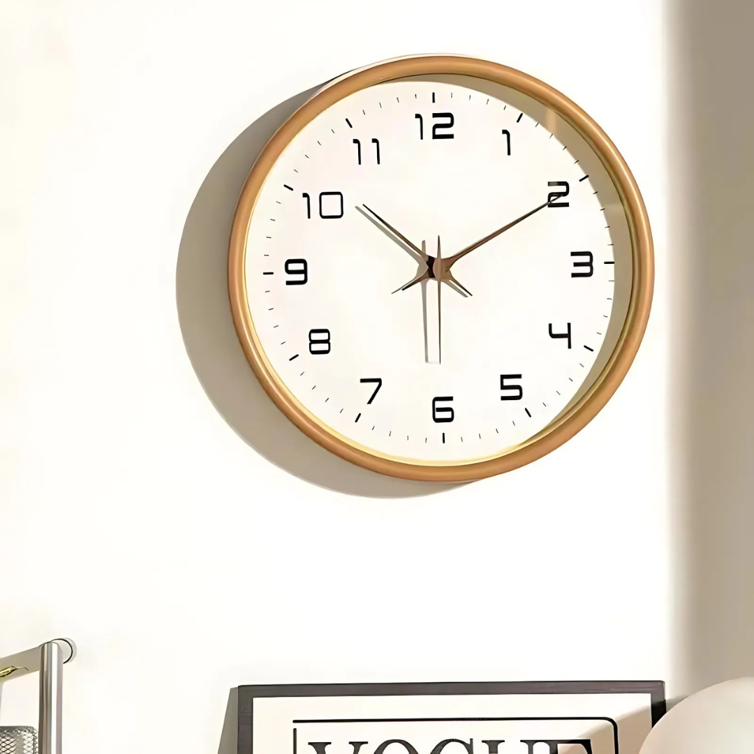 Woodland - Elegante Wanduhr aus Holz für stilvolle Inneneinrichtung