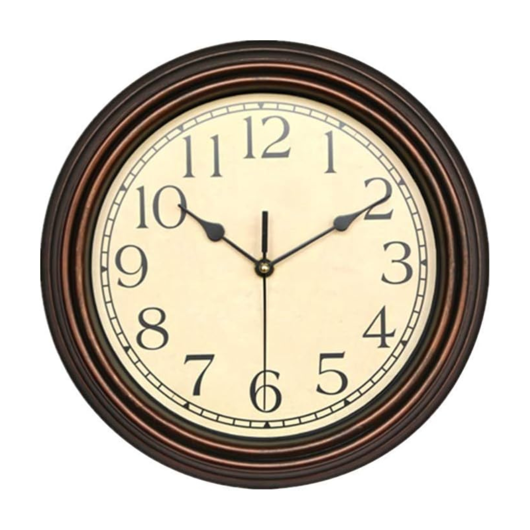 Nostga zeitlose Retro-Wanduhr für ein stilvolles Wohnzimmer