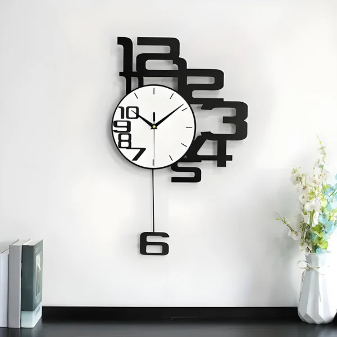 Aevum - Elegante und moderne stille Wanduhr für ein stilvolles Zuhause