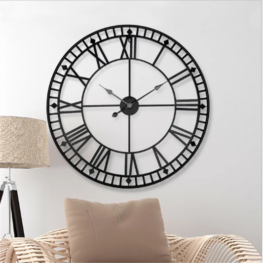 Epohi Retro Wanduhr - Stilvolle Uhr für das Wohnzimmer