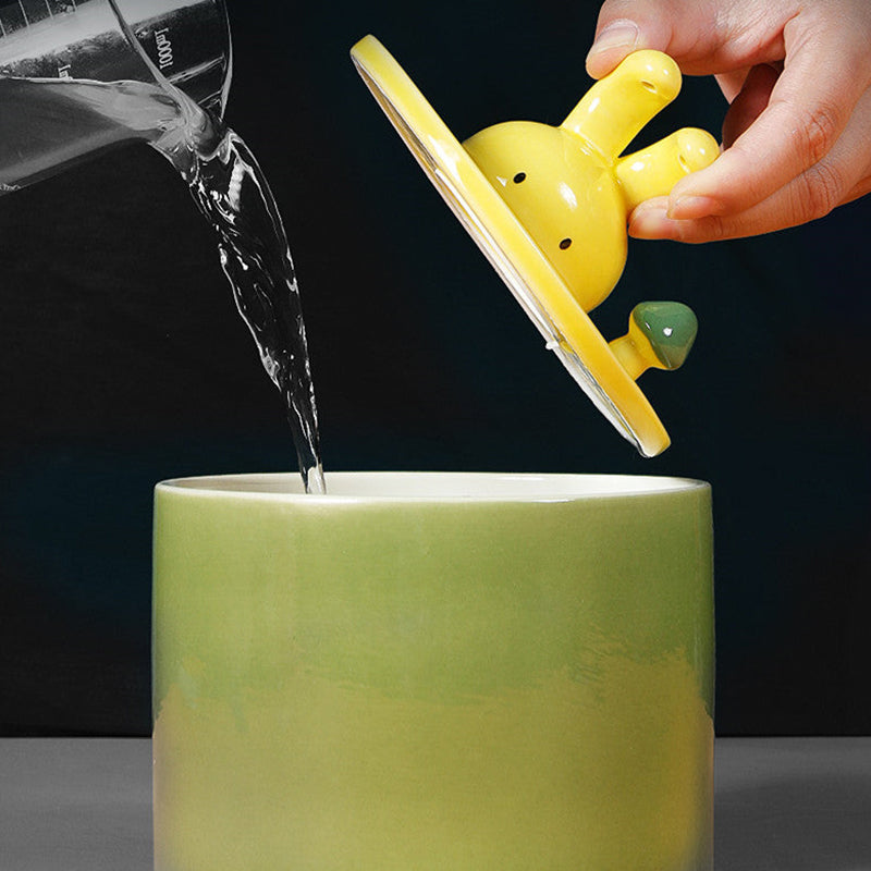 Stilvoller Wasserspender für einen gesunden und glücklichen Hasen