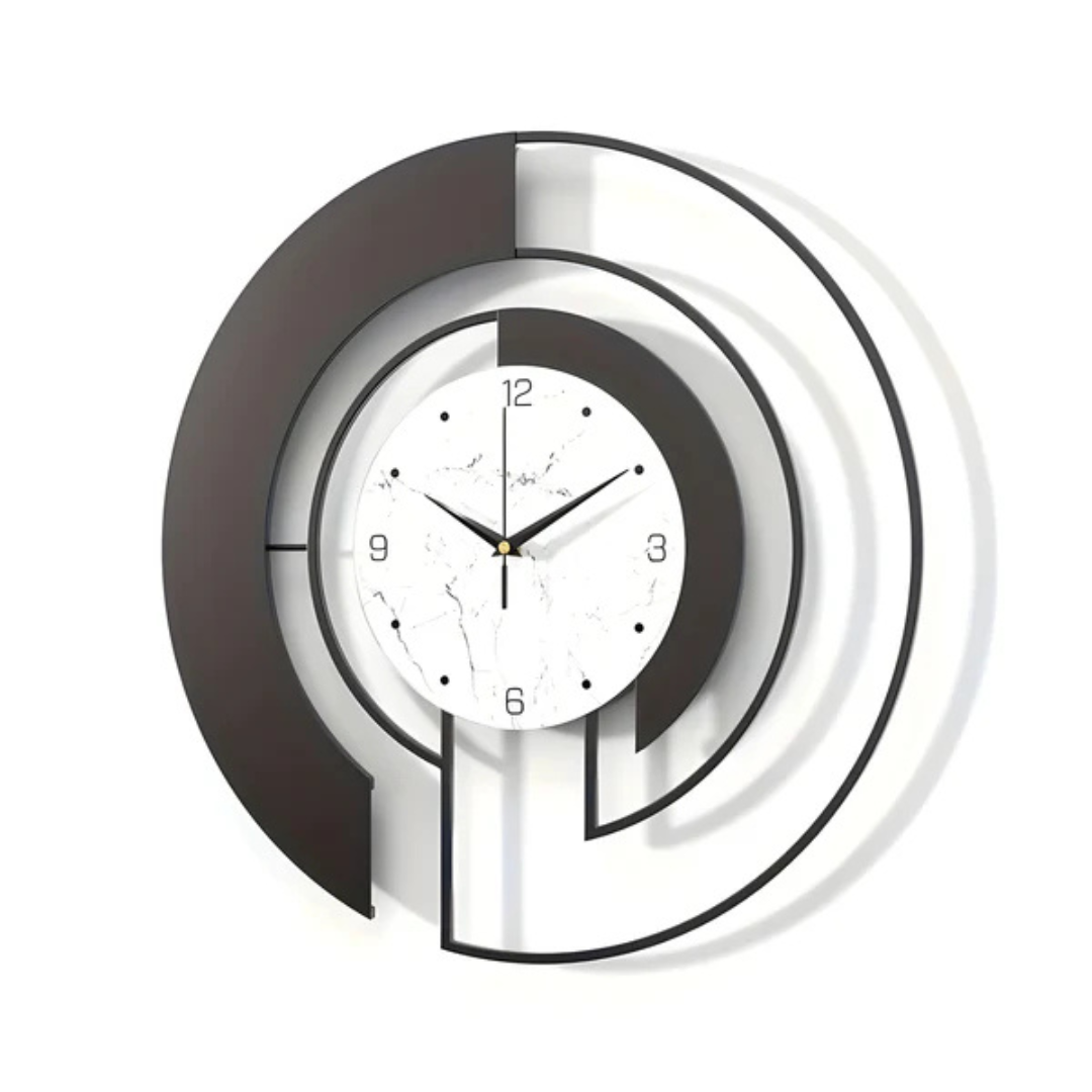 Arc - Elegante und schlanke Wanduhr für ein modernes Interieur
