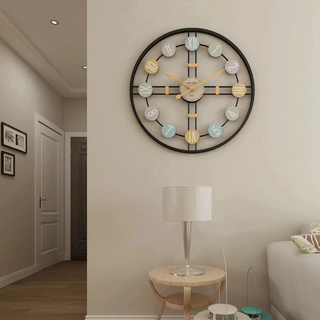 Große Wanduhr für das Wohnzimmer - Stilvolles und funktionales Dekorationsobjekt