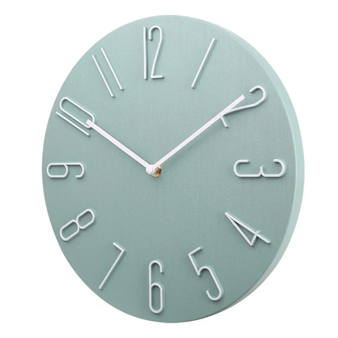 Kiklos - Moderner und stilvoller Wanduhr mit einem fröhlichen, bunten Design