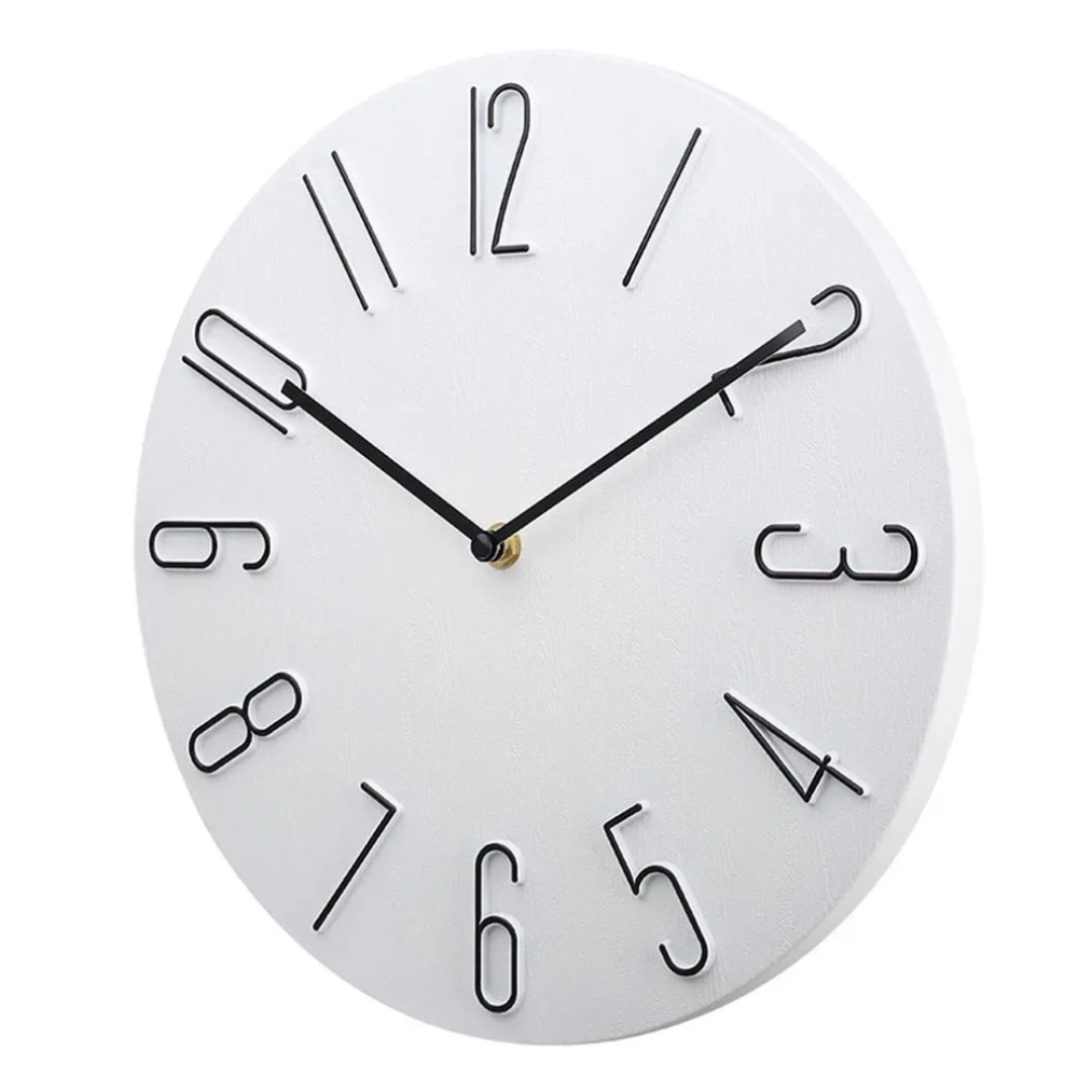 Kiklos - Moderner und stilvoller Wanduhr mit einem fröhlichen, bunten Design