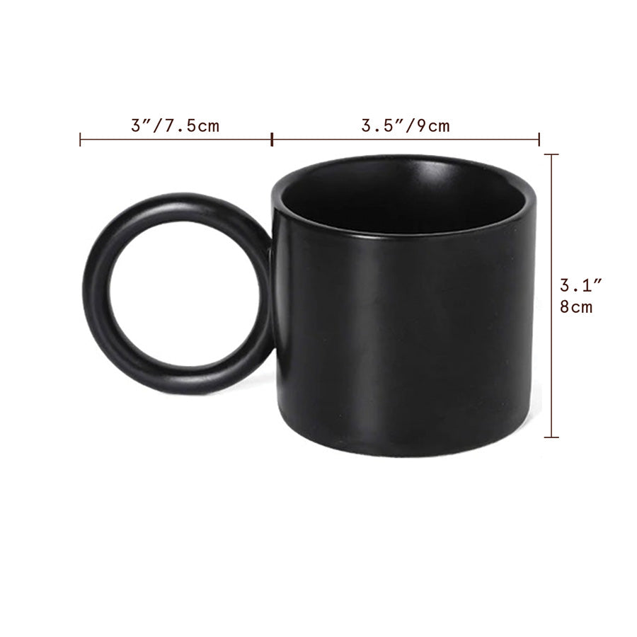 Große Tasse Griff – Extra großer Griff für komfortables und einfaches Handhaben von Geschirr