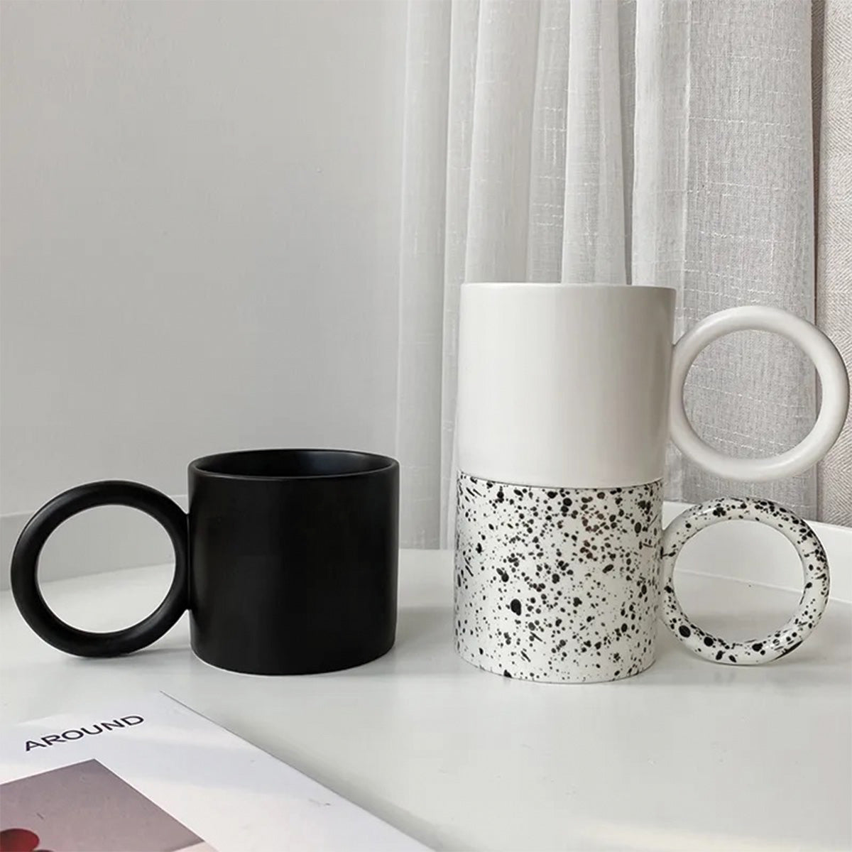 Große Tasse Griff – Extra großer Griff für komfortables und einfaches Handhaben von Geschirr